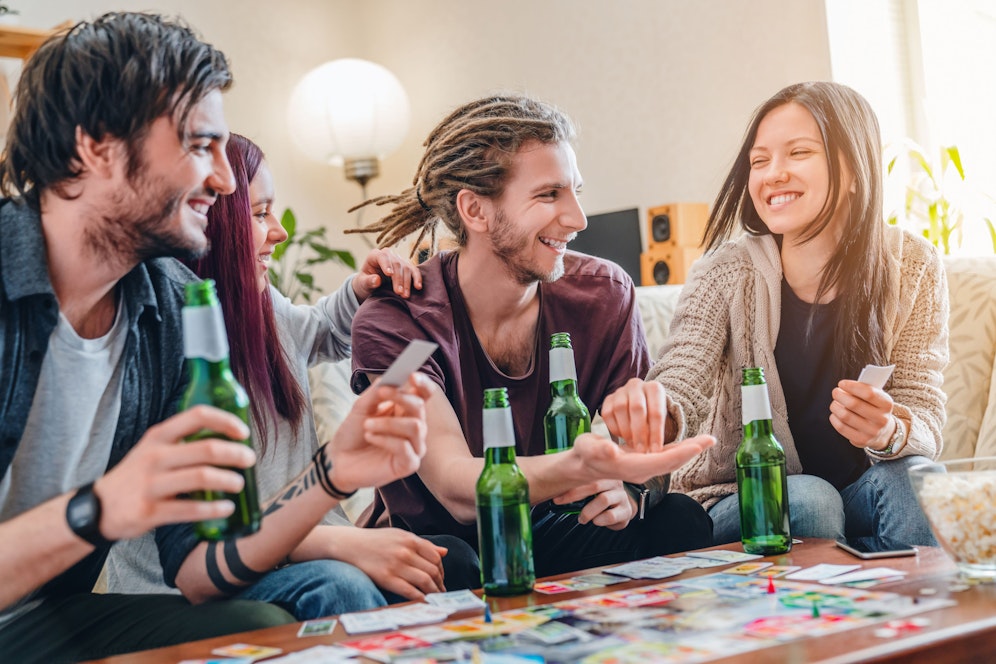 Ein feucht-fröhlicher Spieleabend endete mit einem Crash. (Symbolbild)